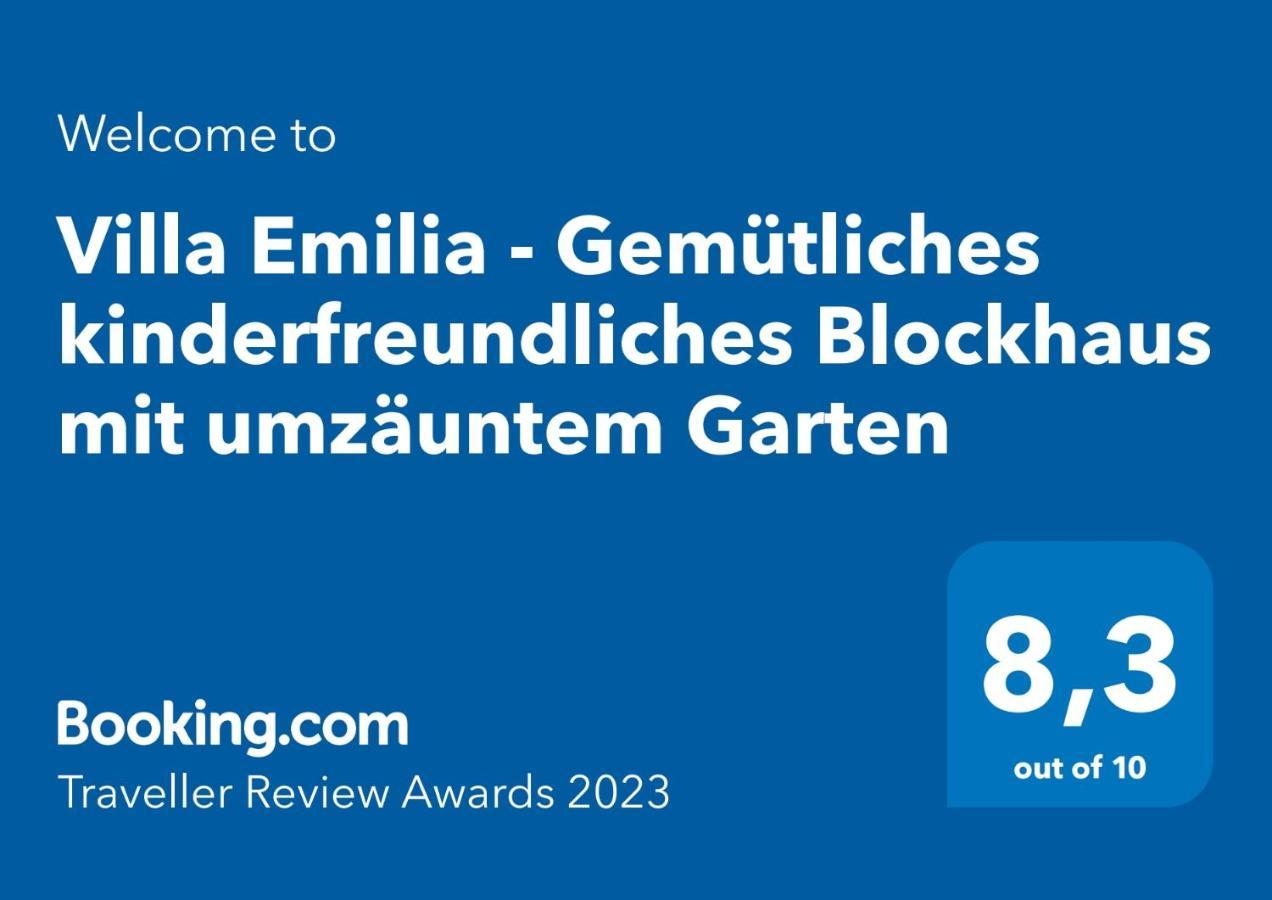 Emilia - Gemuetliches Kinderfreundliches Blockhaus Mit Umzaeuntem Garten * Sint Annaland